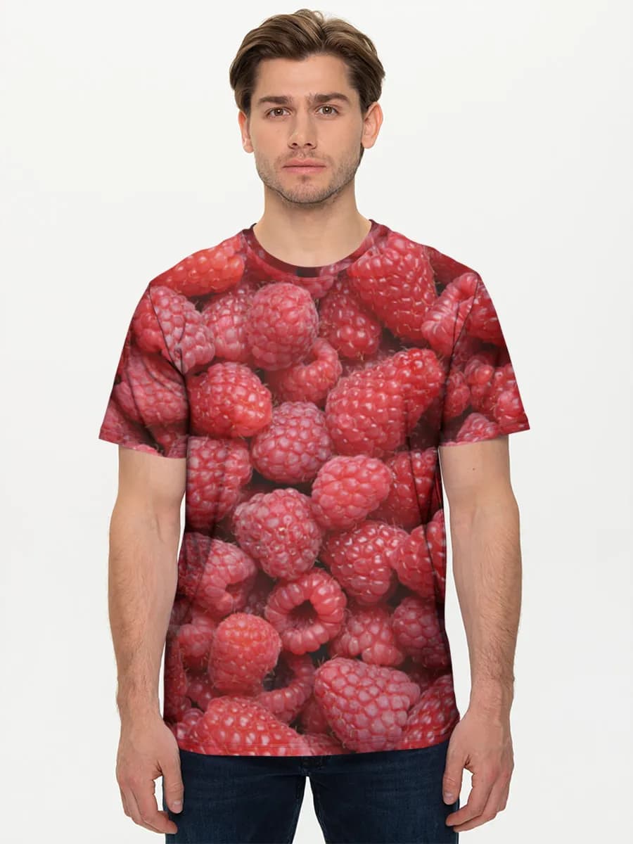 Men's basic cotton T-shirt