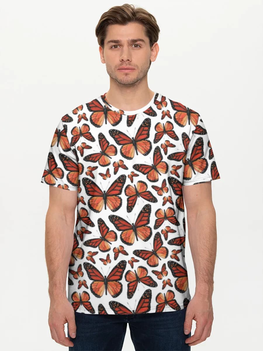 Men's basic cotton T-shirt