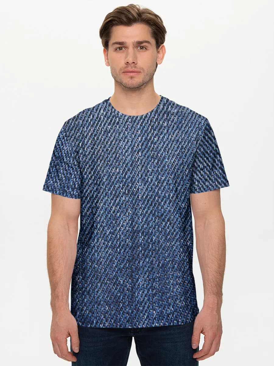 Men's basic cotton T-shirt