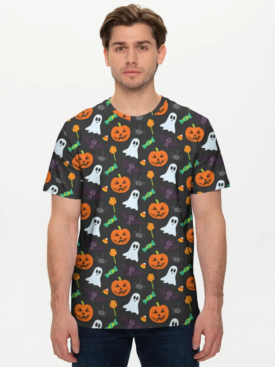 Men's basic cotton T-shirt