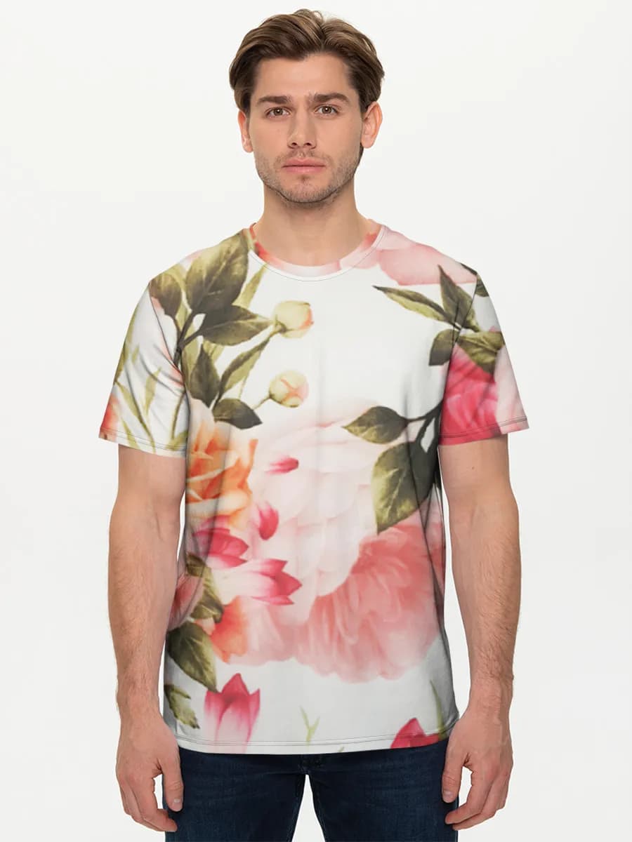 Men's basic cotton T-shirt