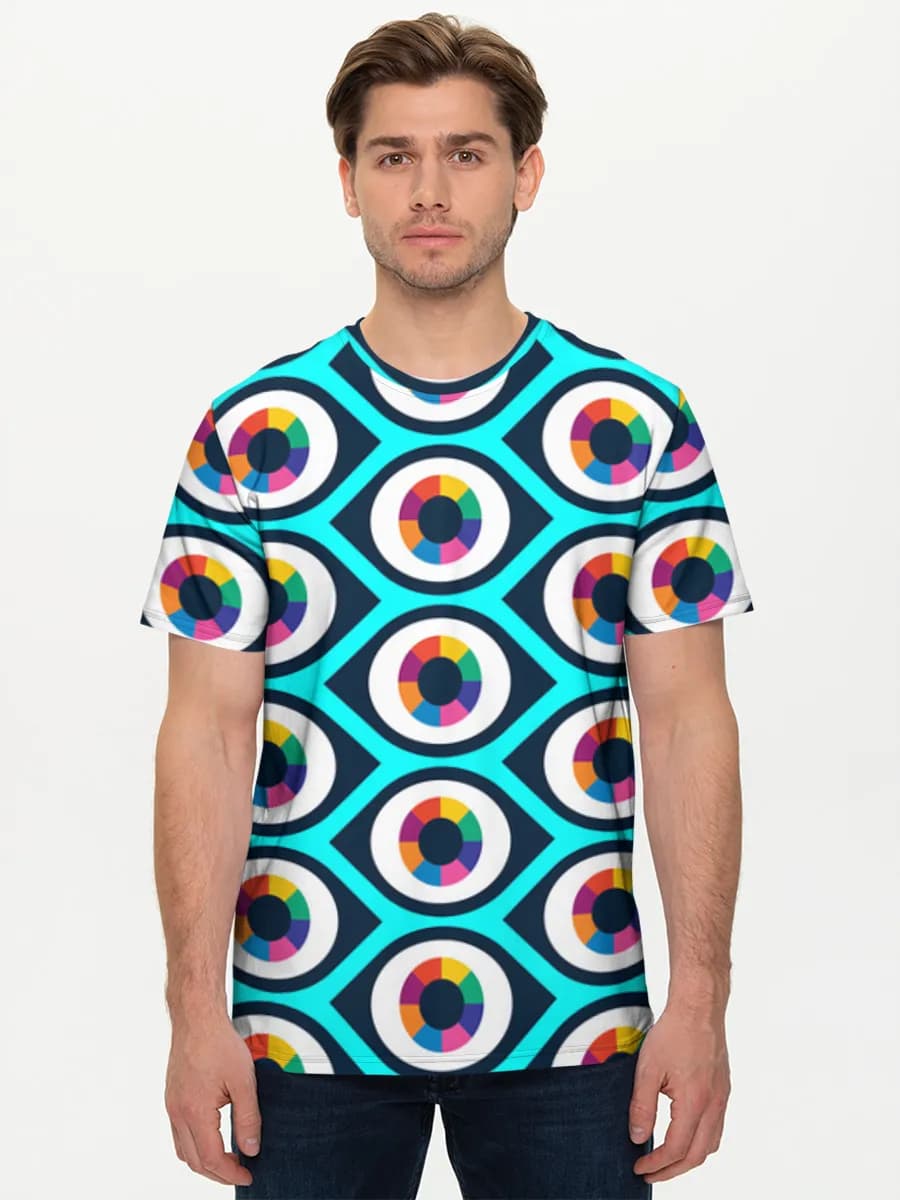 Men's basic cotton T-shirt