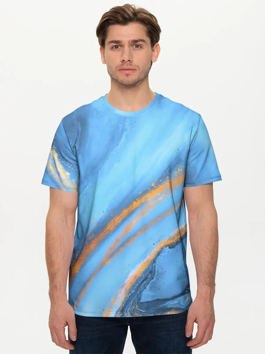 Men's basic cotton T-shirt