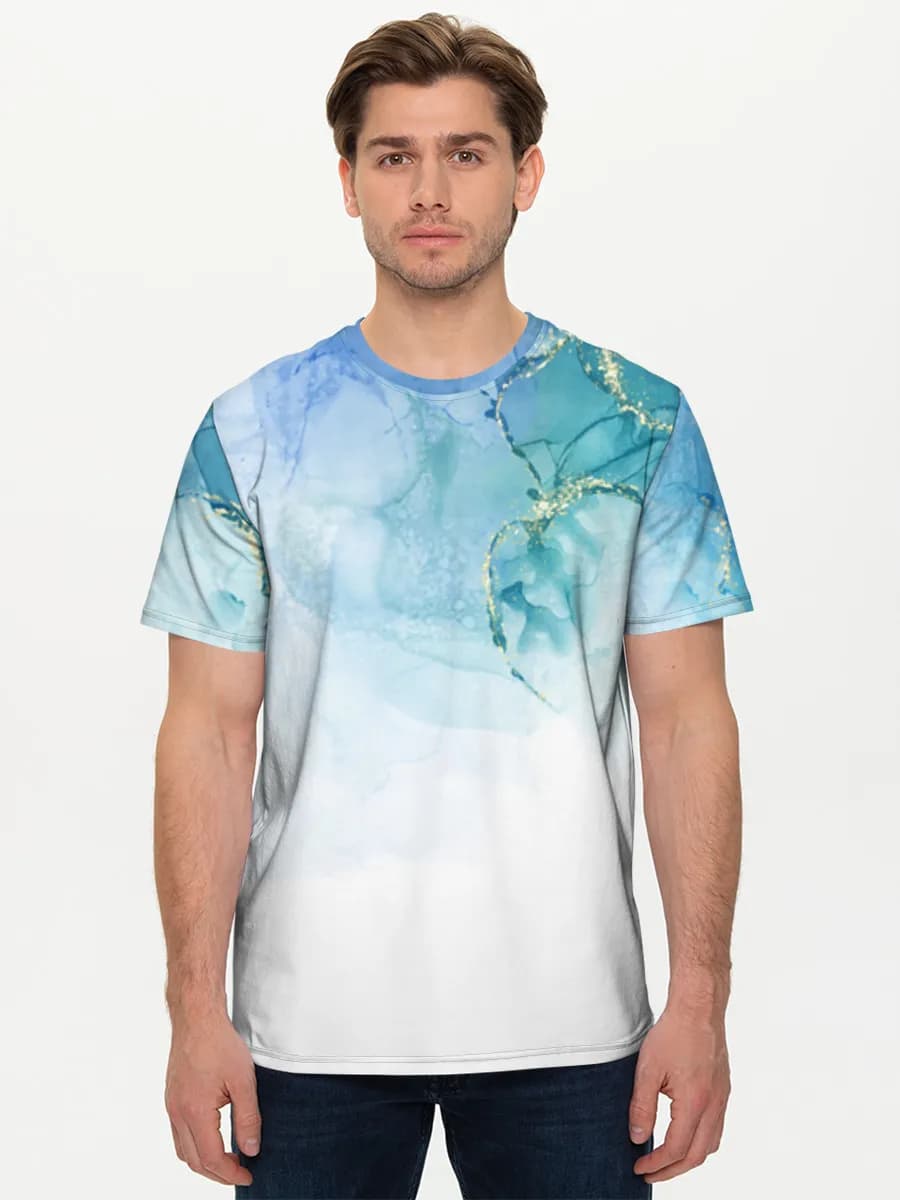 Men's basic cotton T-shirt