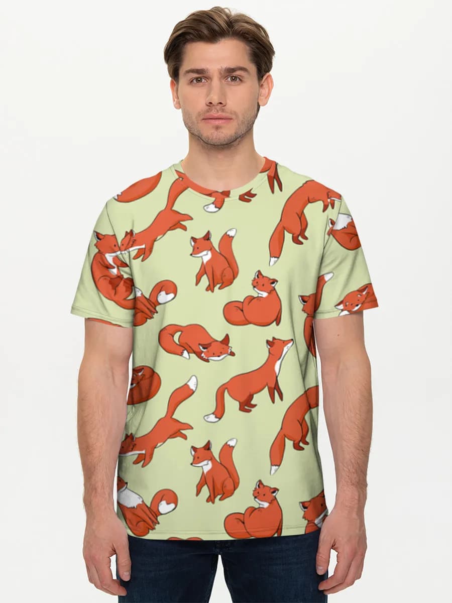 Men's basic cotton T-shirt