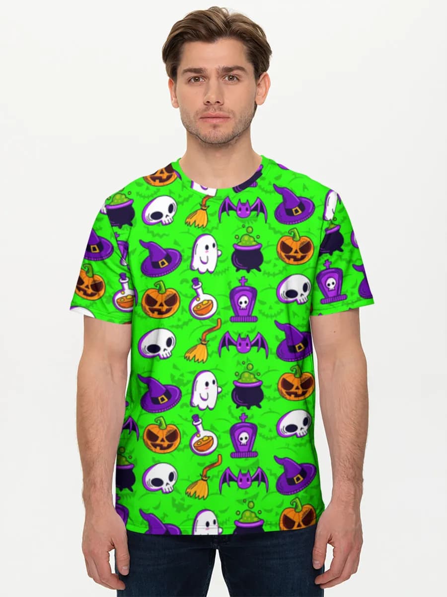 Men's basic cotton T-shirt