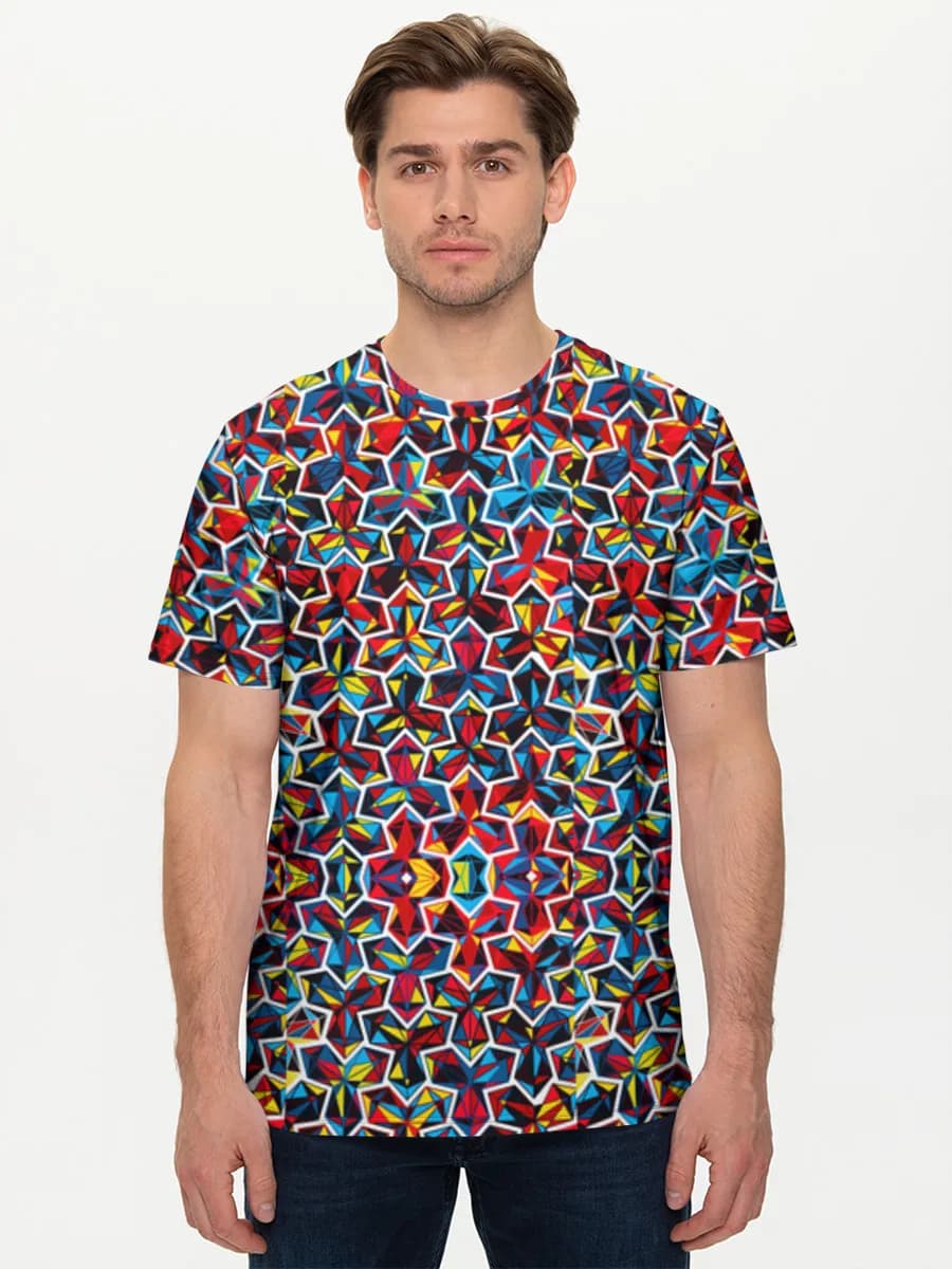 Men's basic cotton T-shirt