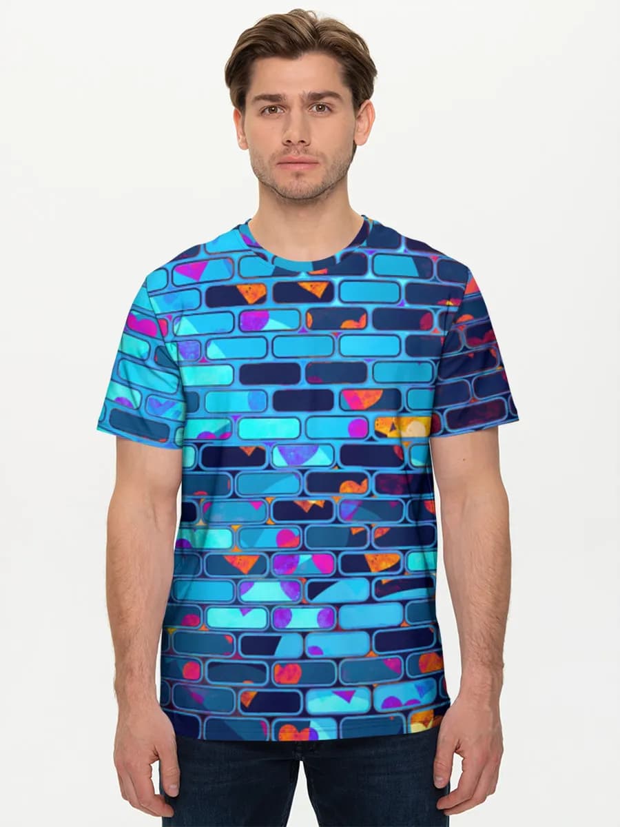 Men's basic cotton T-shirt