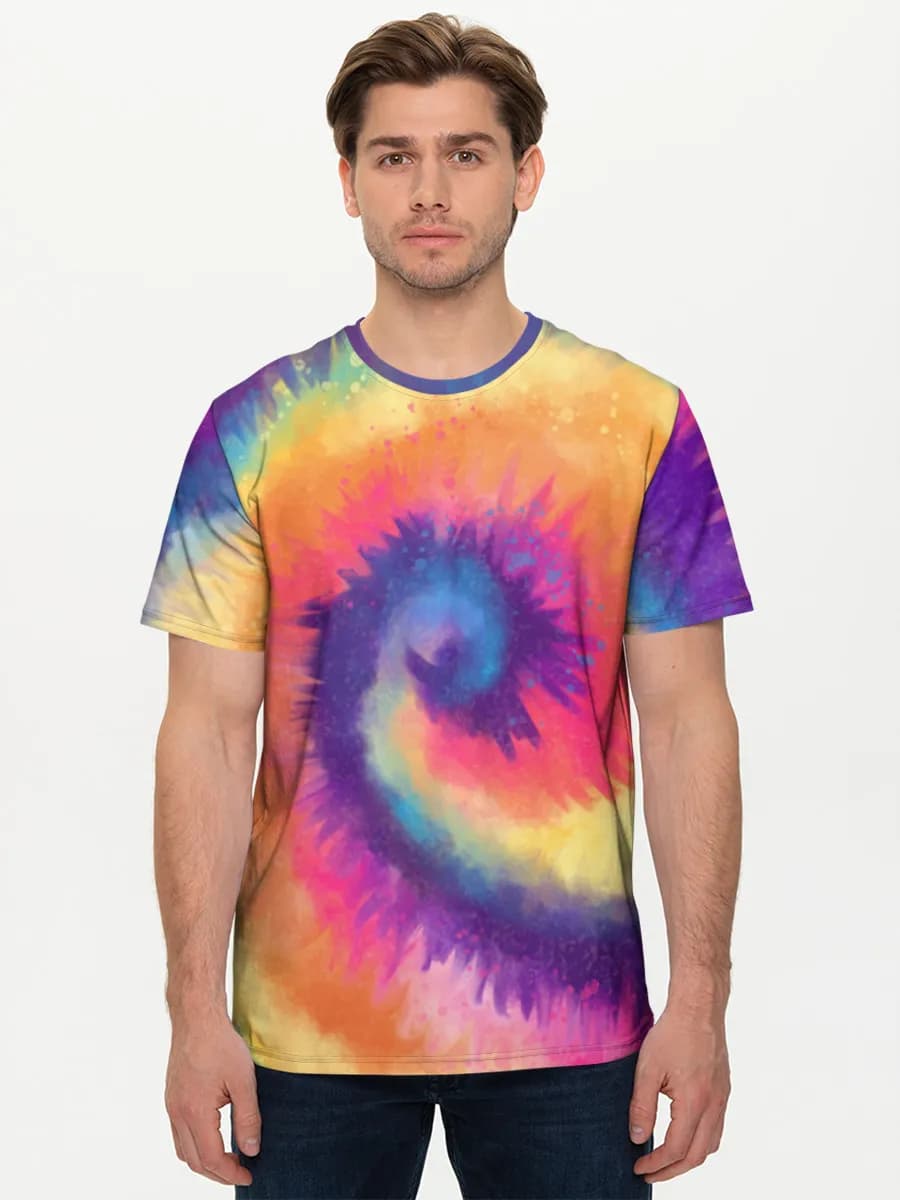 Psychedelic Rainbow Spiral