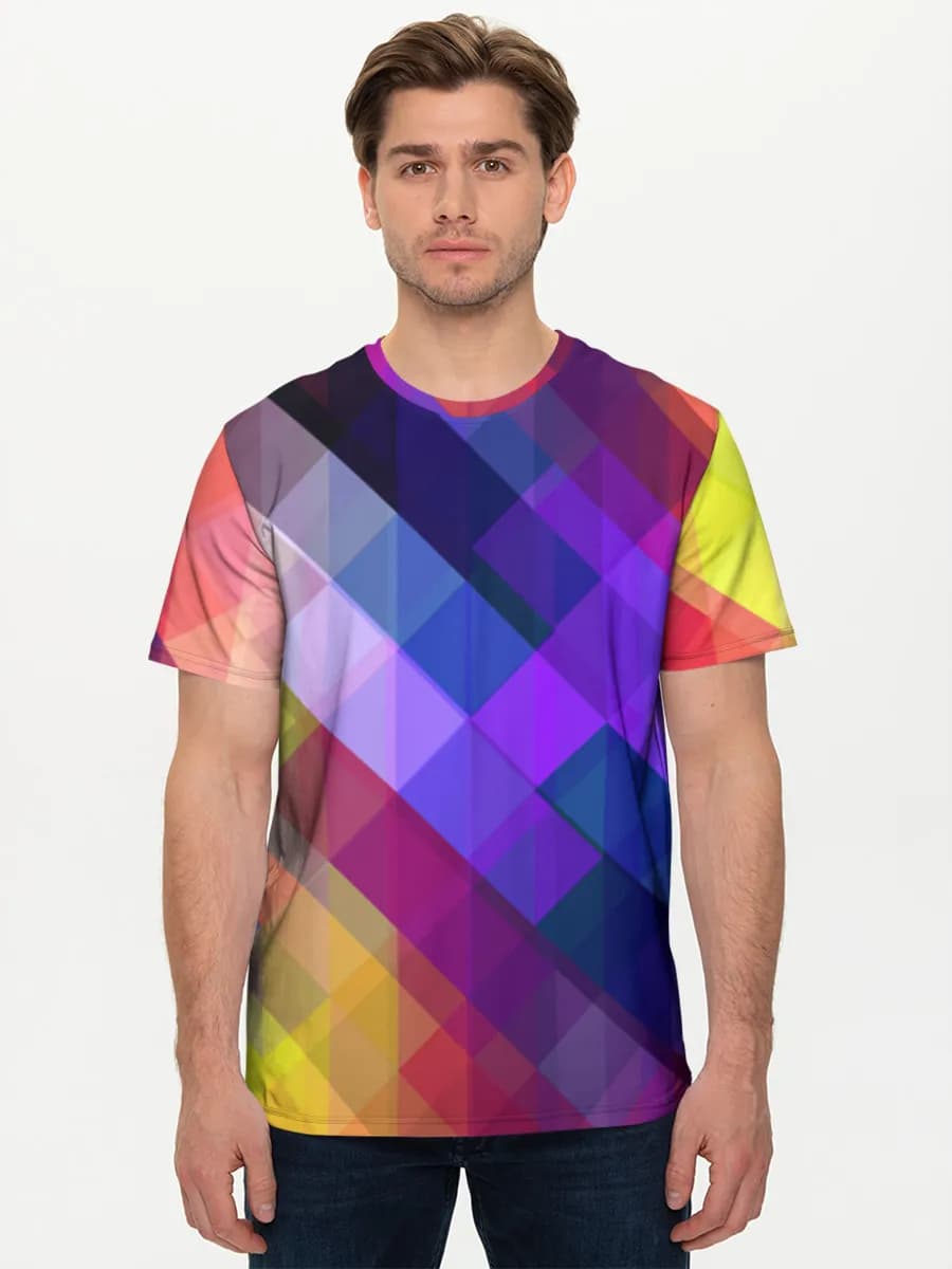 Men's basic cotton T-shirt