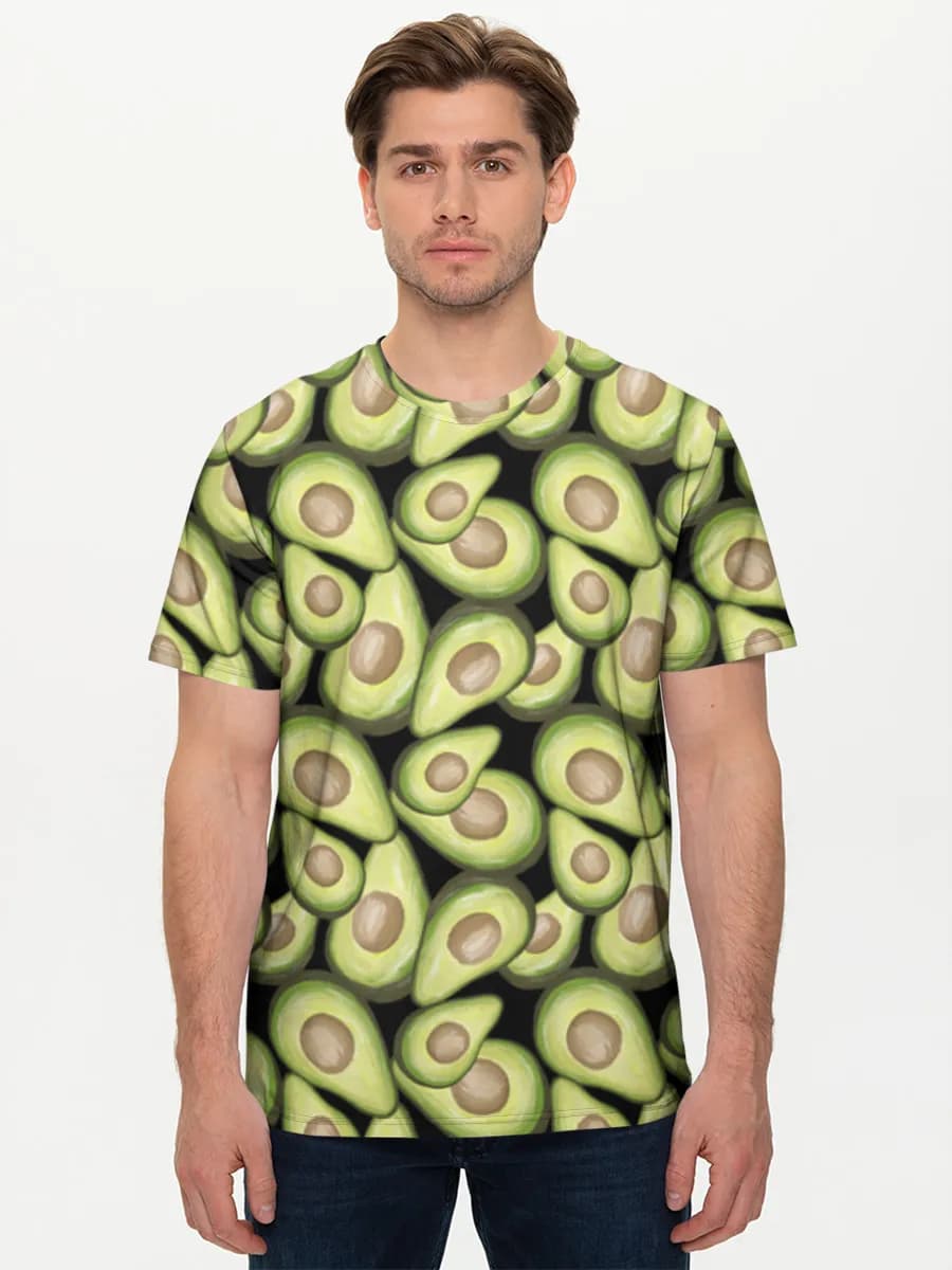 Men's basic cotton T-shirt