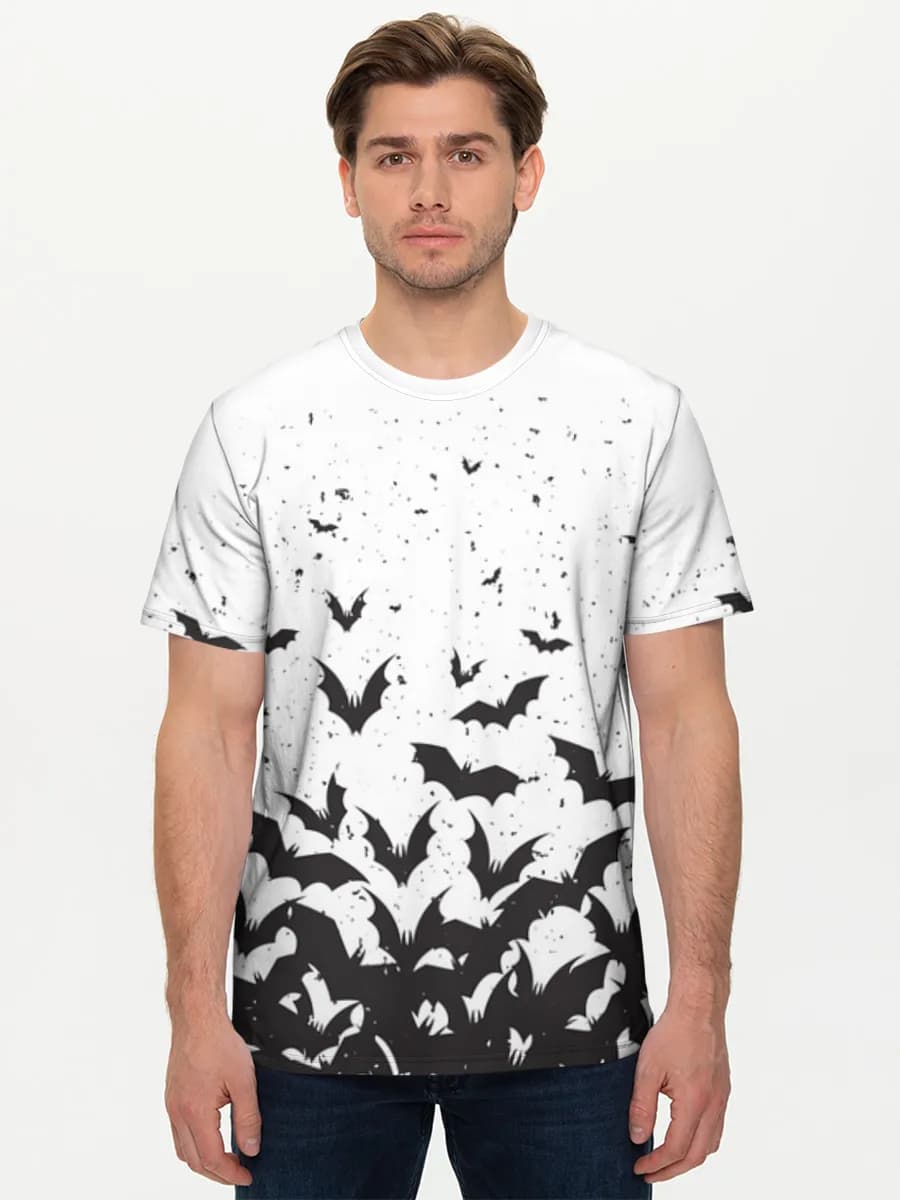 Flying Bat Swarm