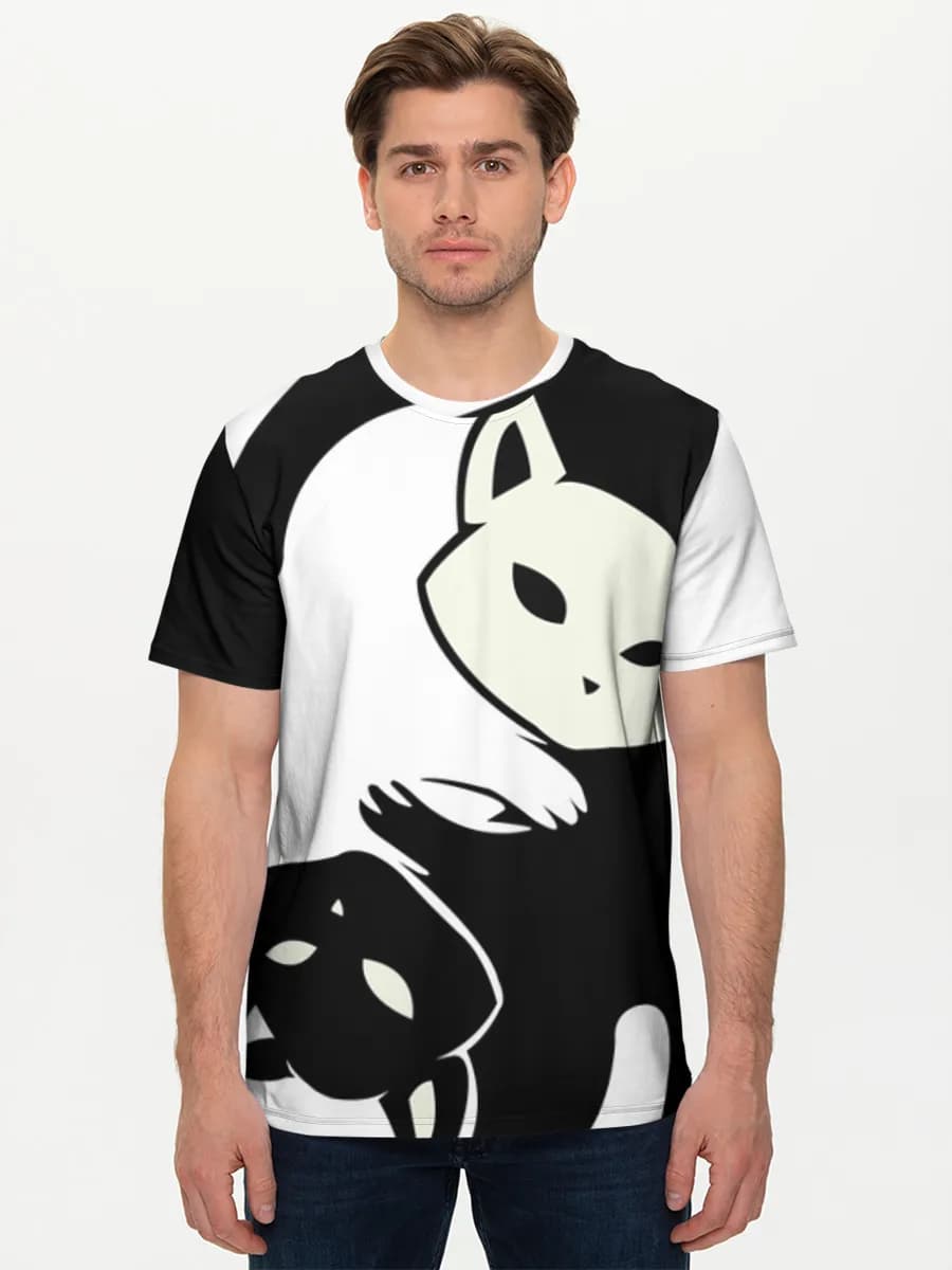 Men's basic cotton T-shirt