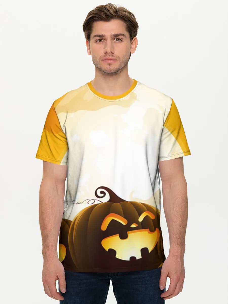 Men's basic cotton T-shirt