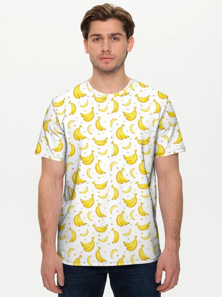 Men's basic cotton T-shirt