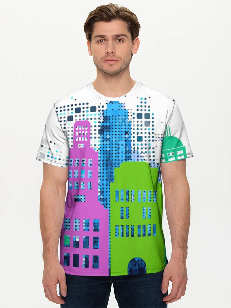Men's basic cotton T-shirt