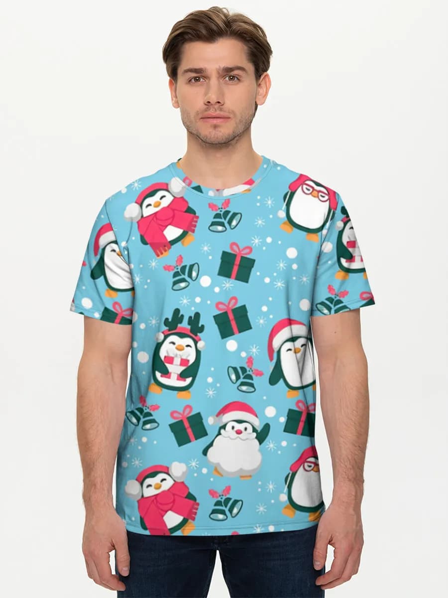 Men's basic cotton T-shirt