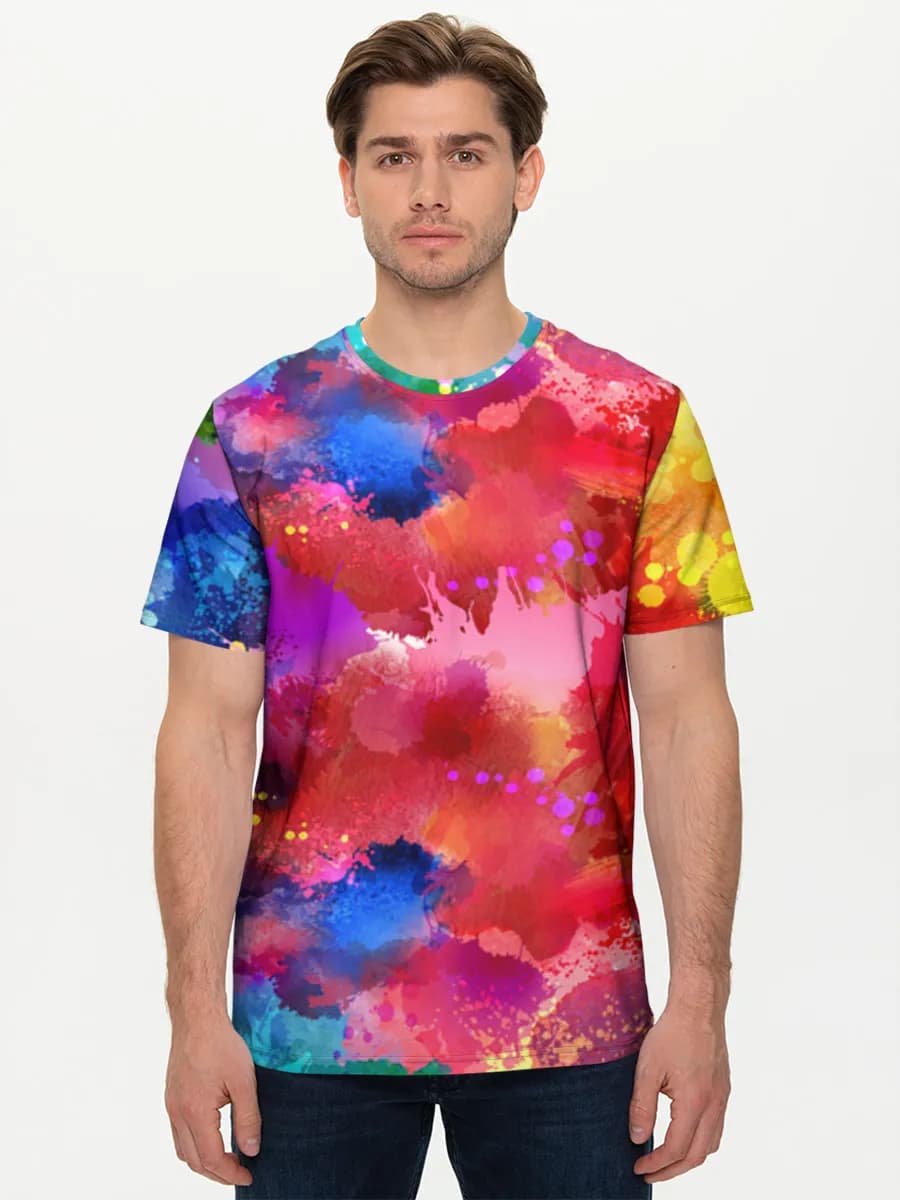 Men's basic cotton T-shirt