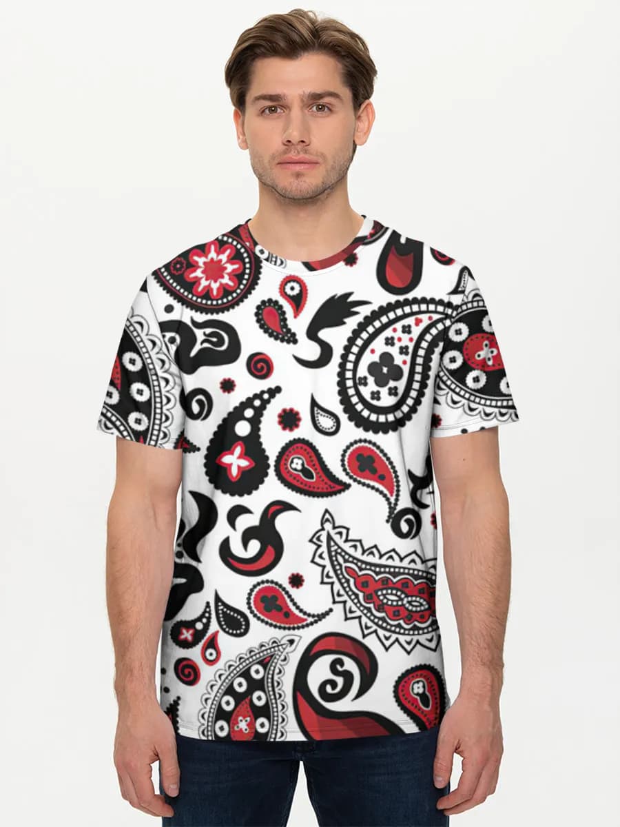 Men's basic cotton T-shirt