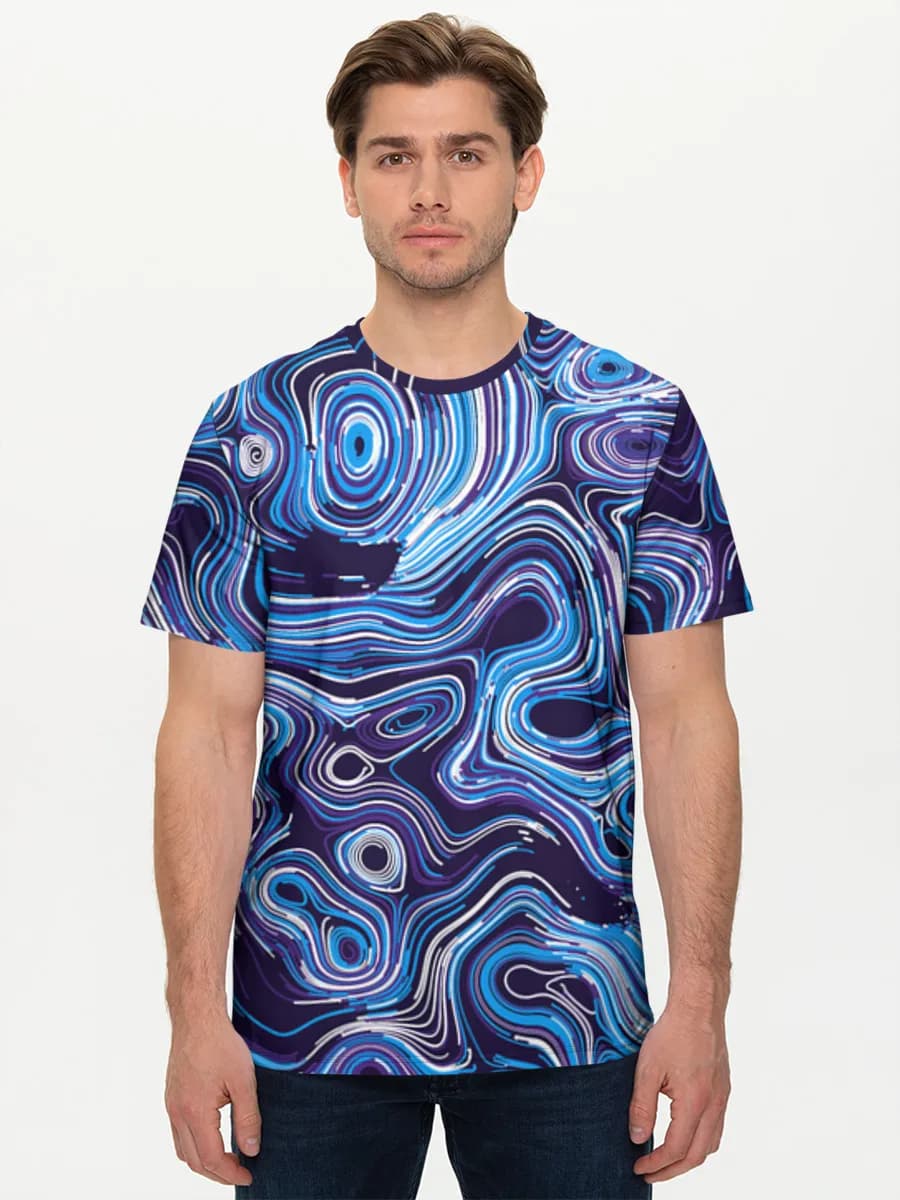 Neon Liquid Contours