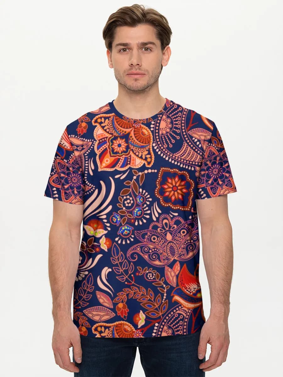 Men's basic cotton T-shirt