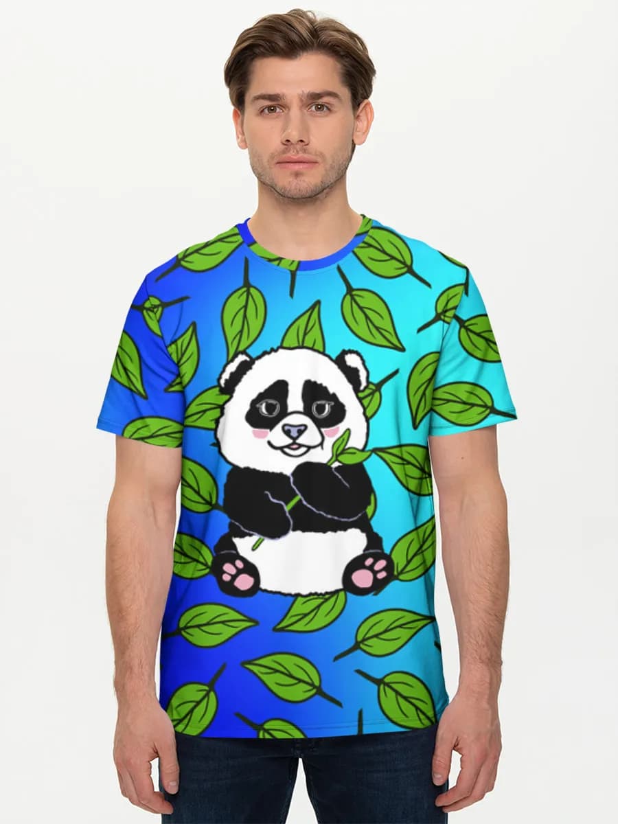 Men's basic cotton T-shirt