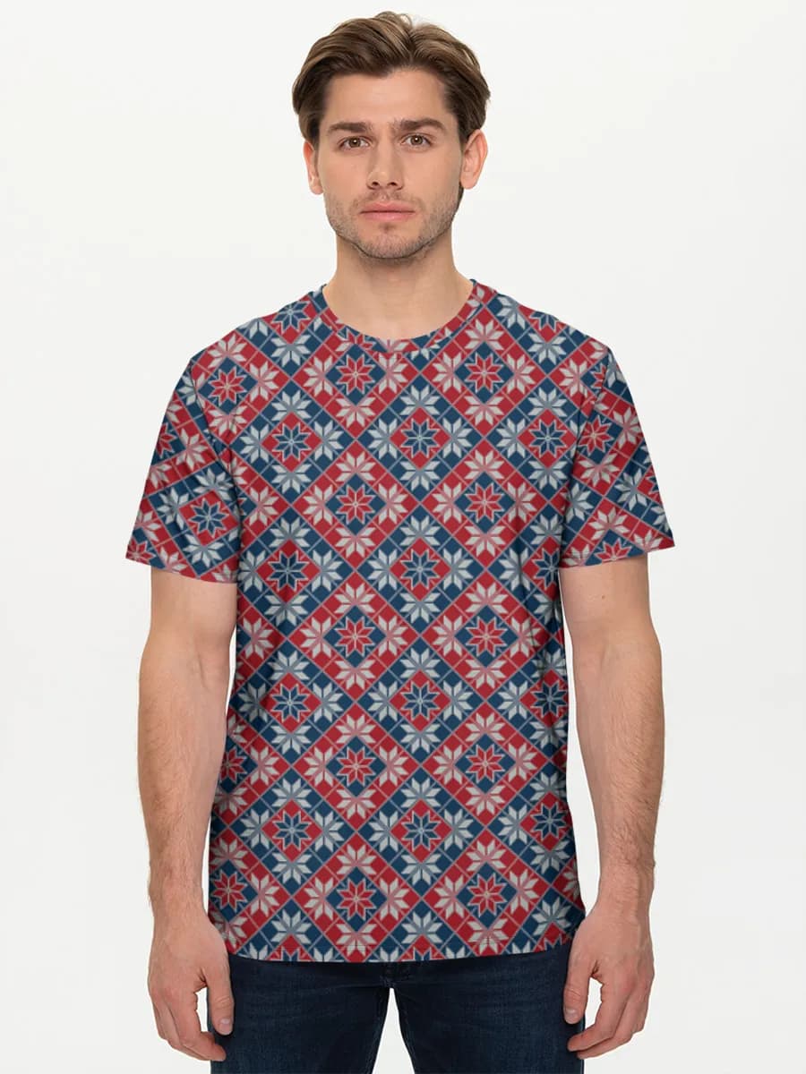 Men's basic cotton T-shirt
