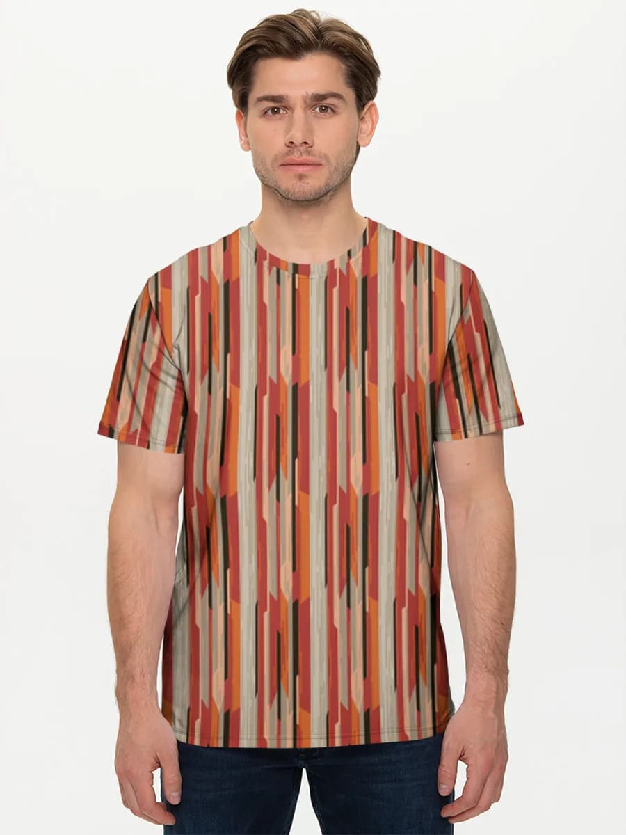 Men's basic cotton T-shirt