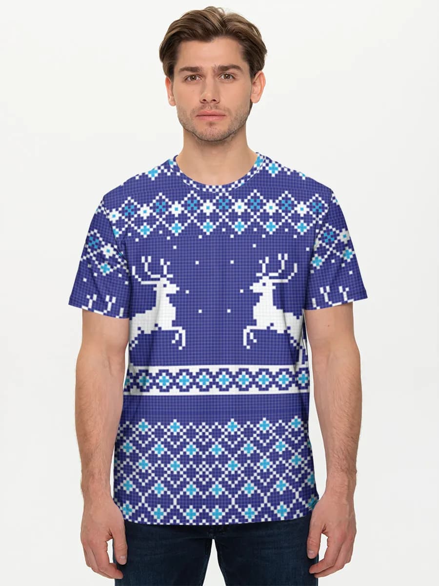 Men's basic cotton T-shirt