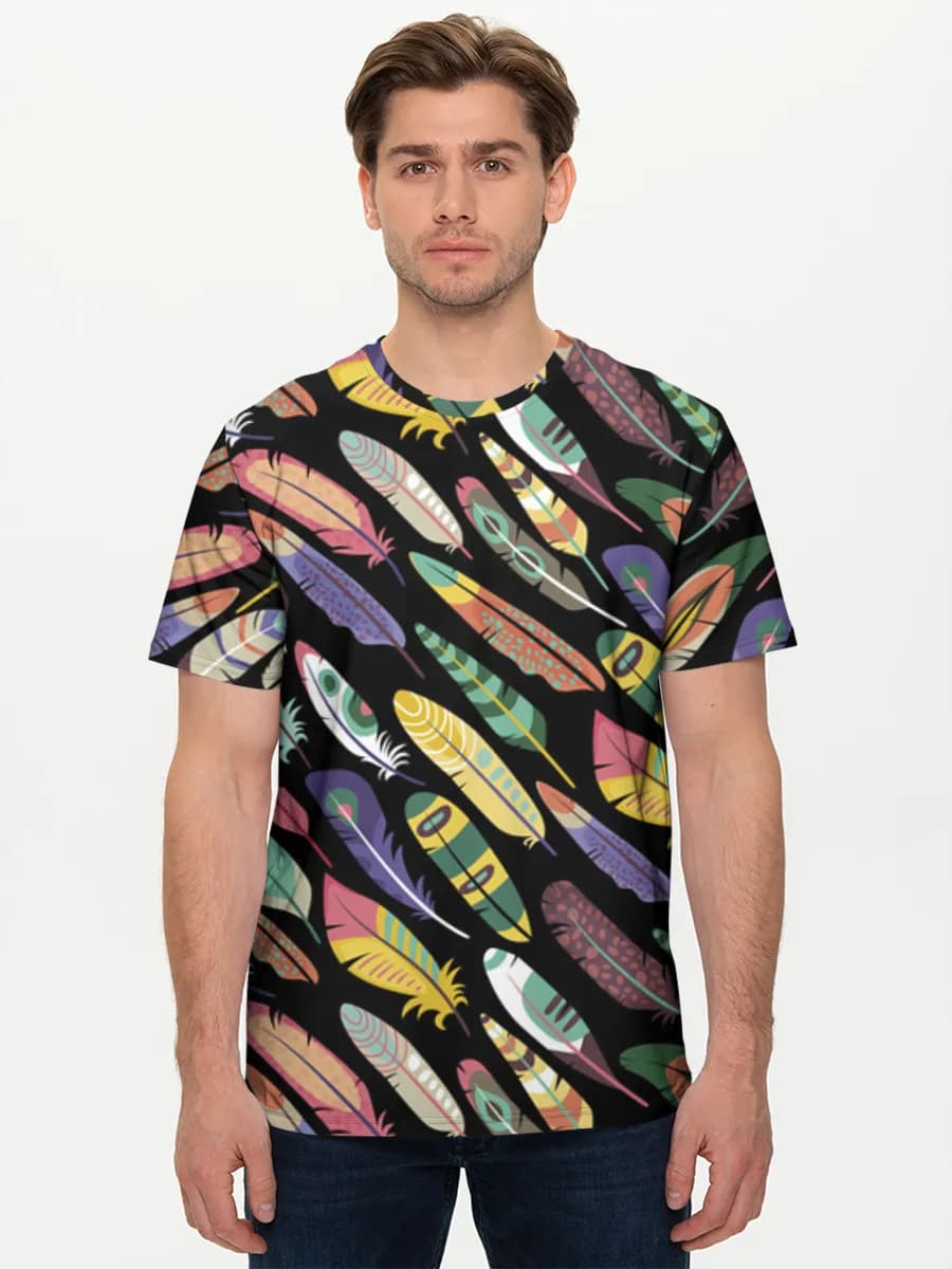 Men's basic cotton T-shirt