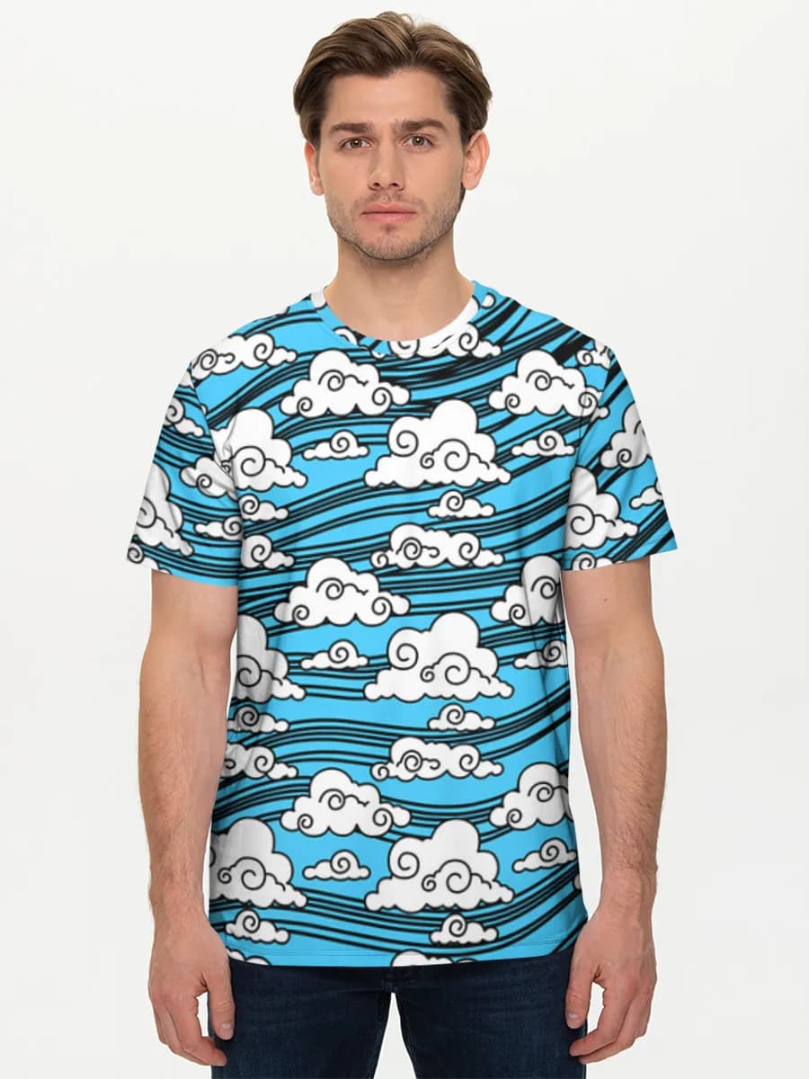 Men's basic cotton T-shirt