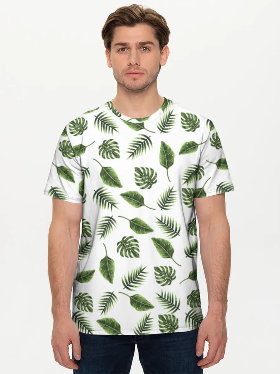 Men's basic cotton T-shirt