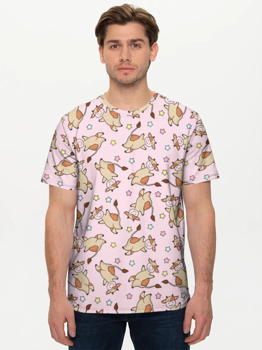 Men's basic cotton T-shirt