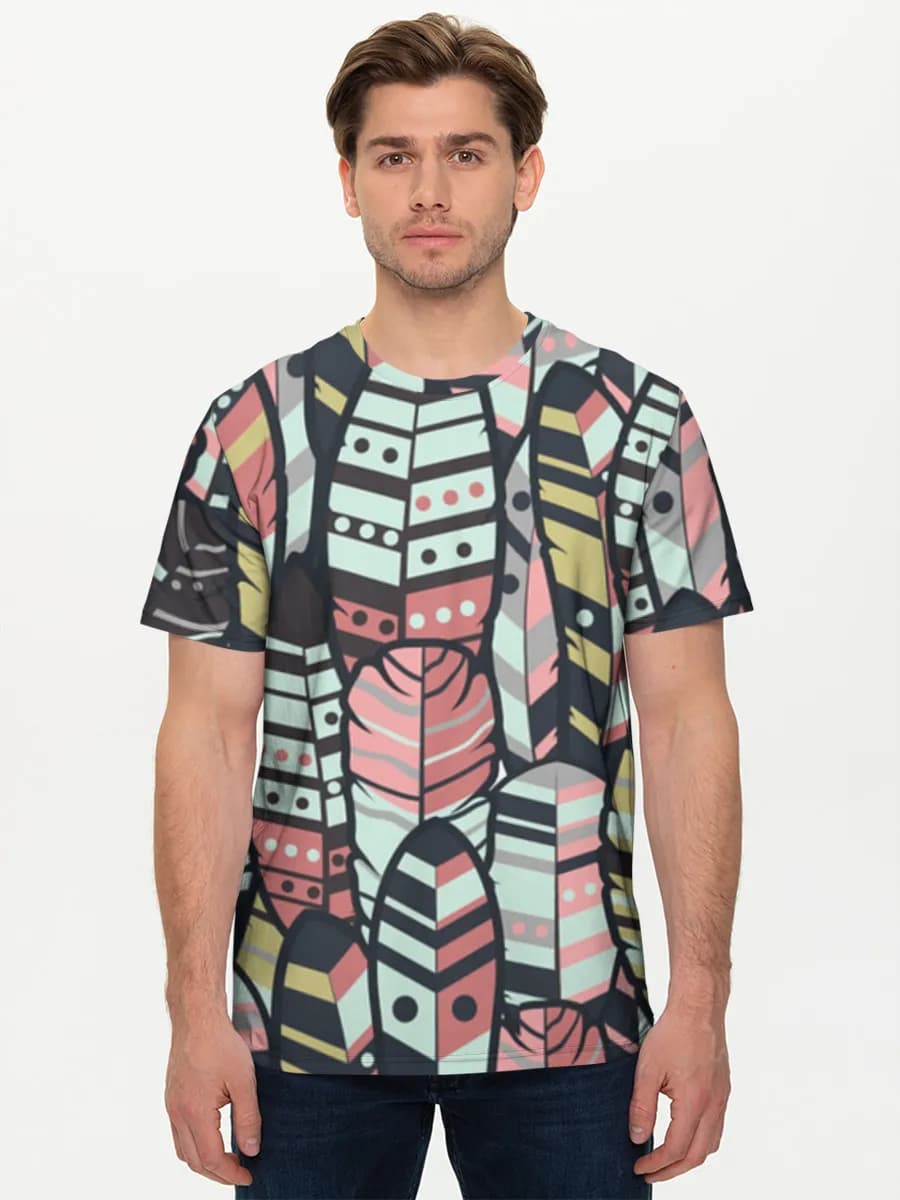 Men's basic cotton T-shirt