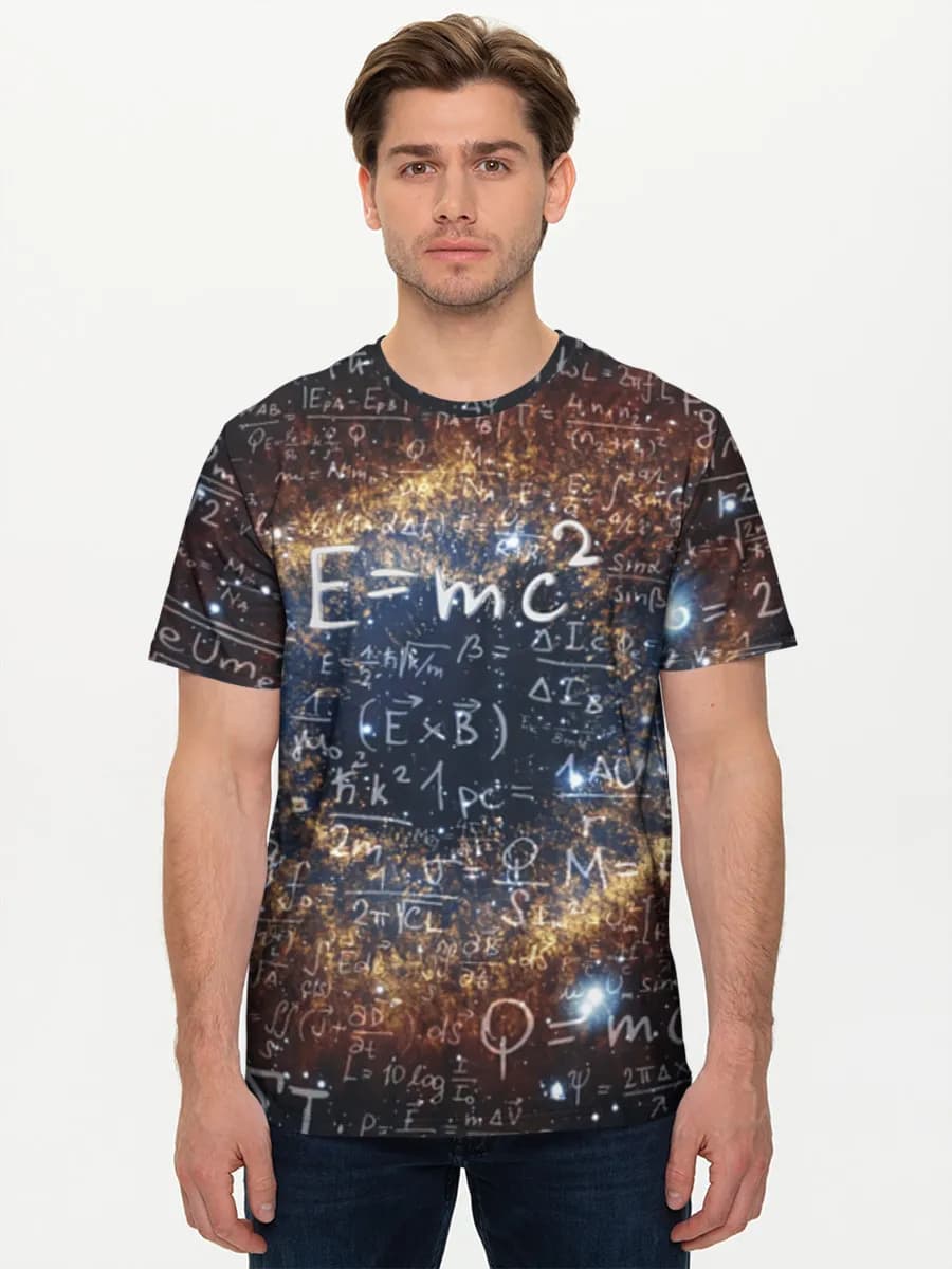 Men's basic cotton T-shirt