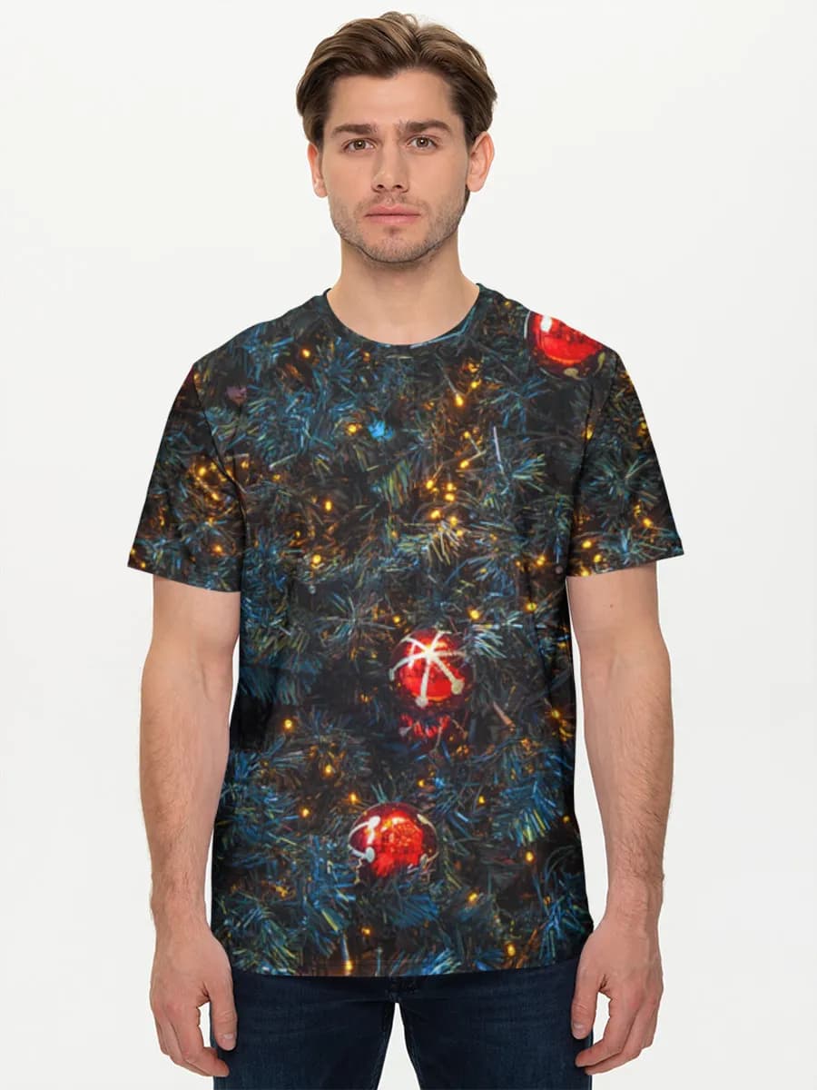 Men's basic cotton T-shirt