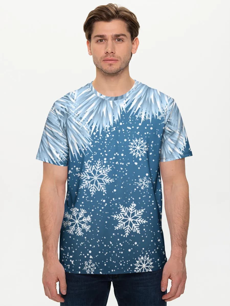 Men's basic cotton T-shirt