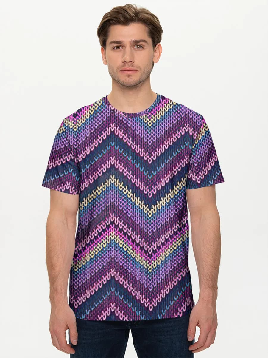 Men's basic cotton T-shirt
