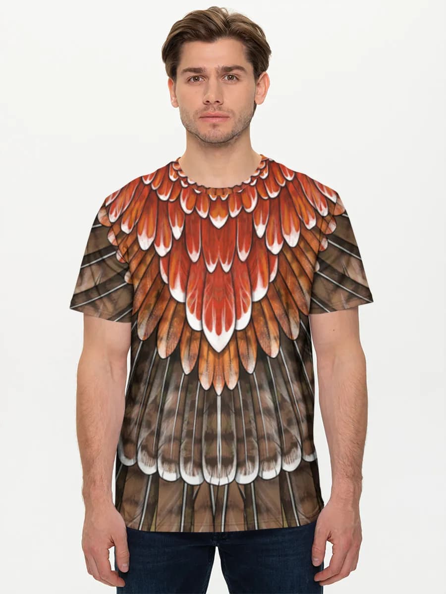 Men's basic cotton T-shirt