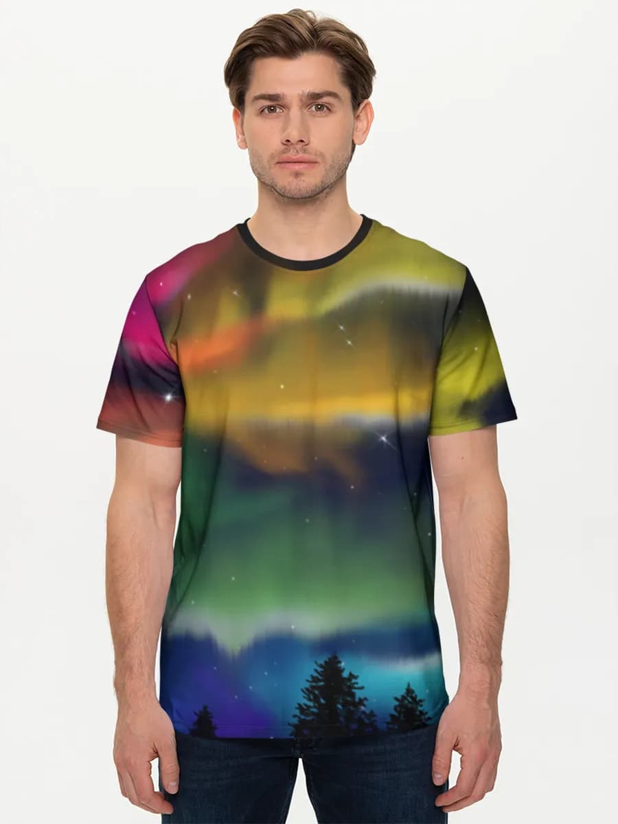 Men's basic cotton T-shirt