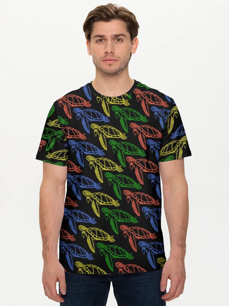 Men's basic cotton T-shirt