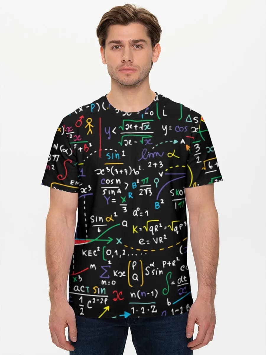 Men's basic cotton T-shirt