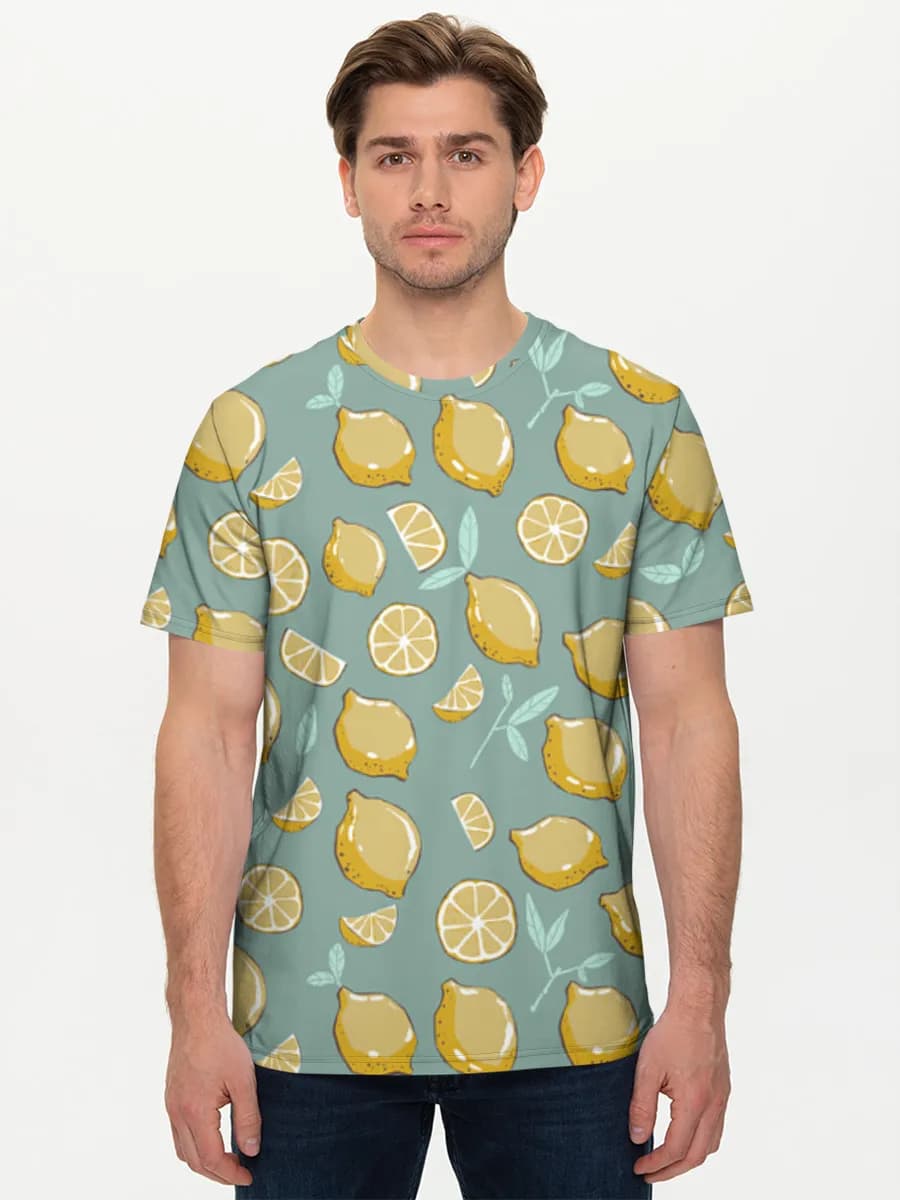 Men's basic cotton T-shirt