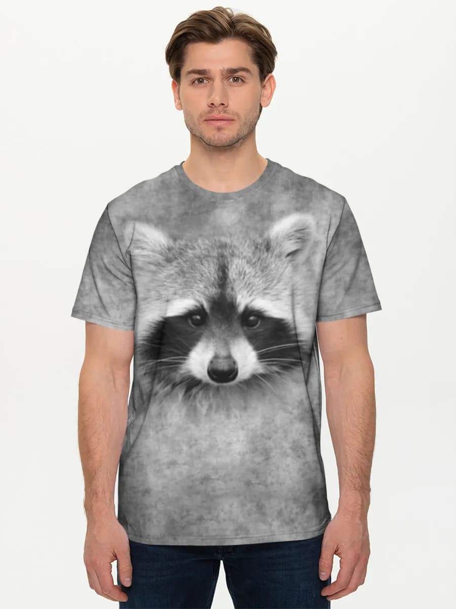 Men's basic cotton T-shirt