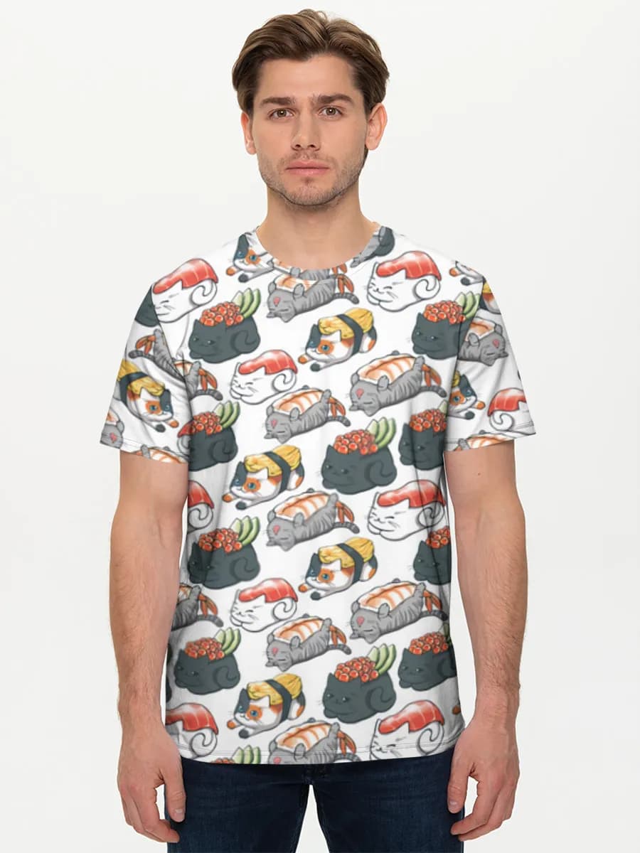 Men's basic cotton T-shirt