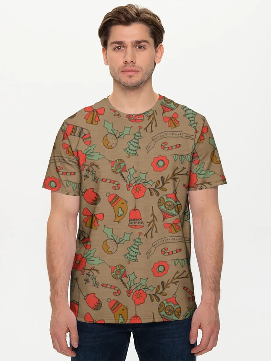 Men's basic cotton T-shirt