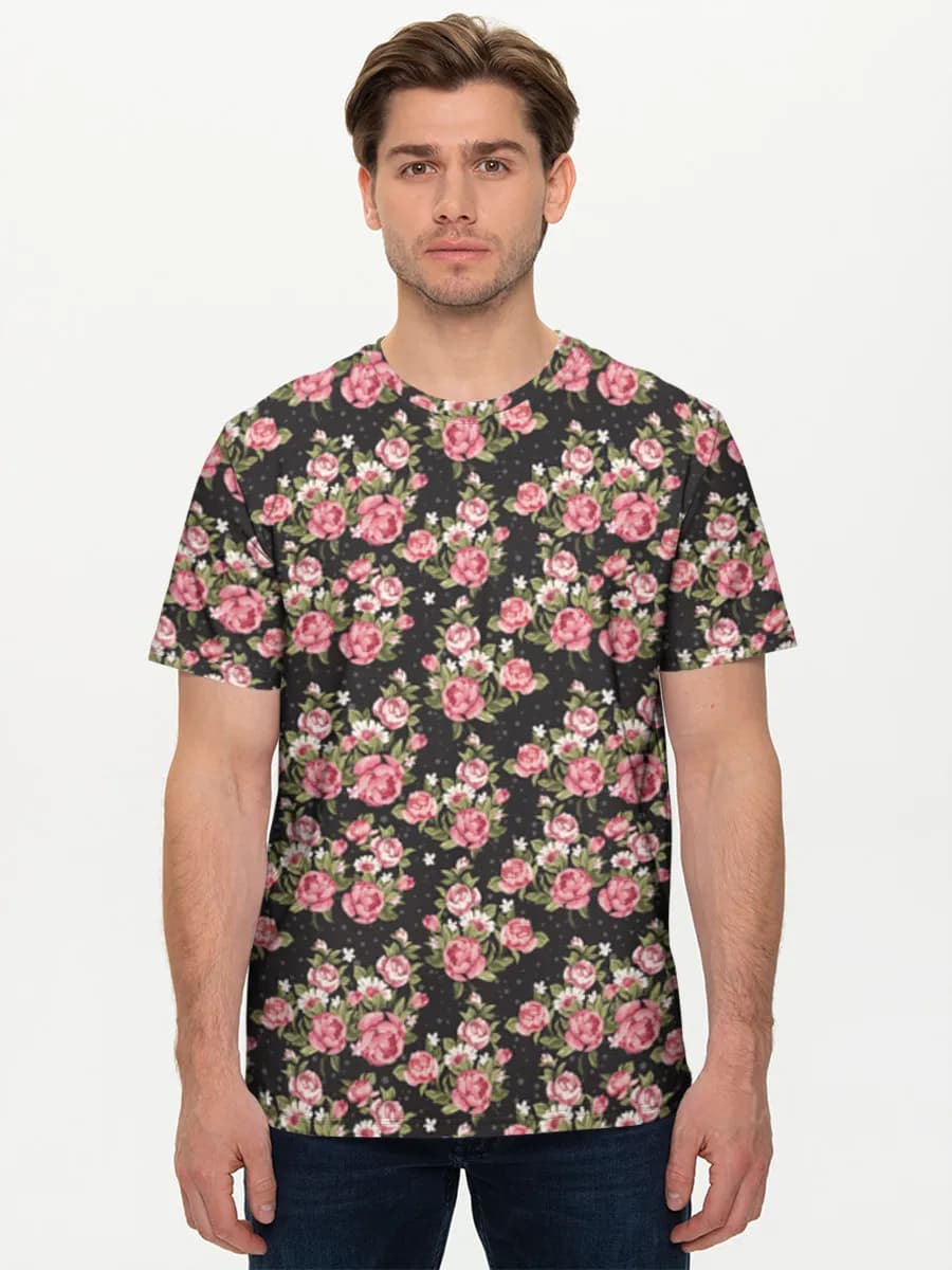 Men's basic cotton T-shirt