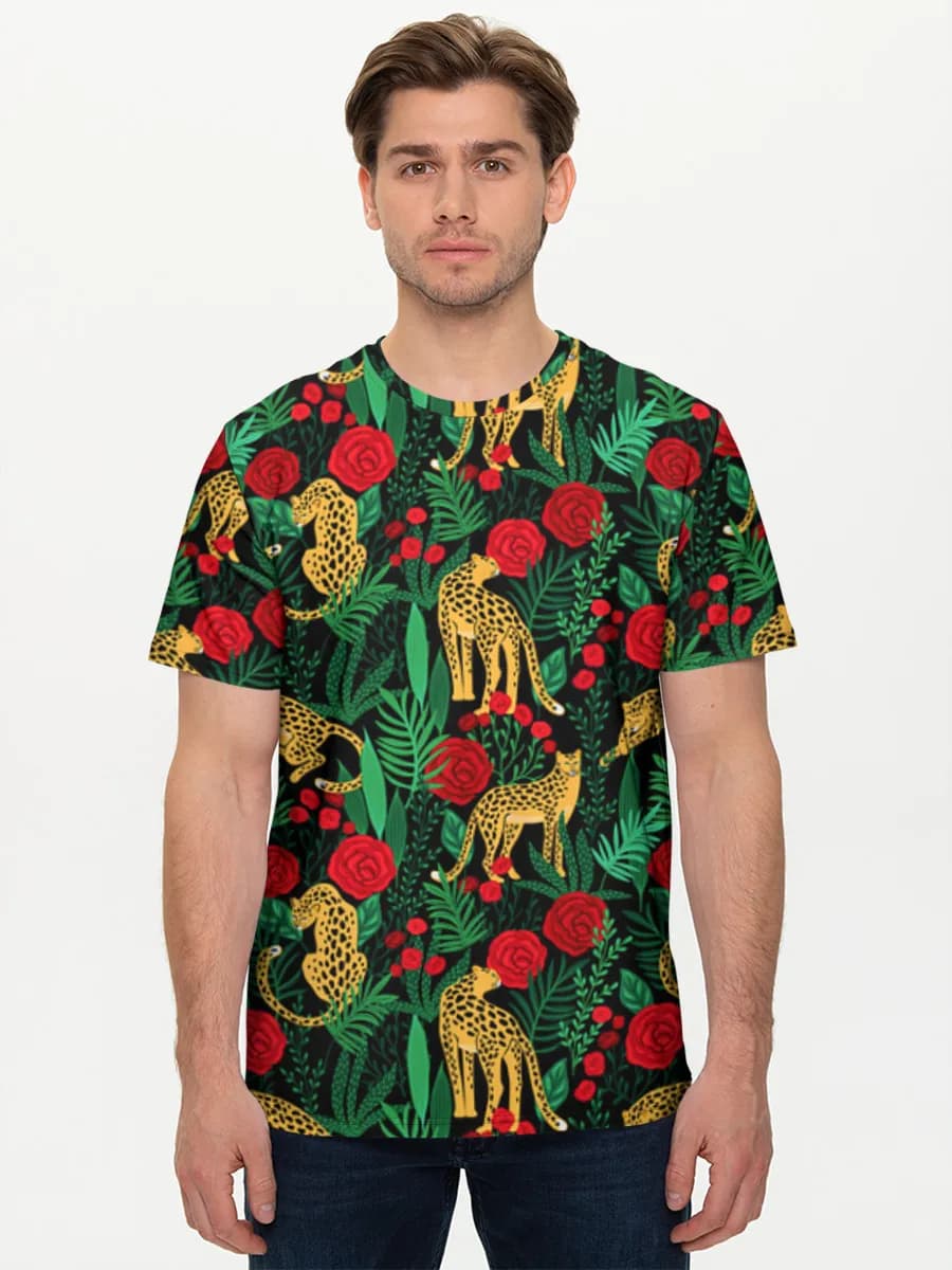 Men's basic cotton T-shirt