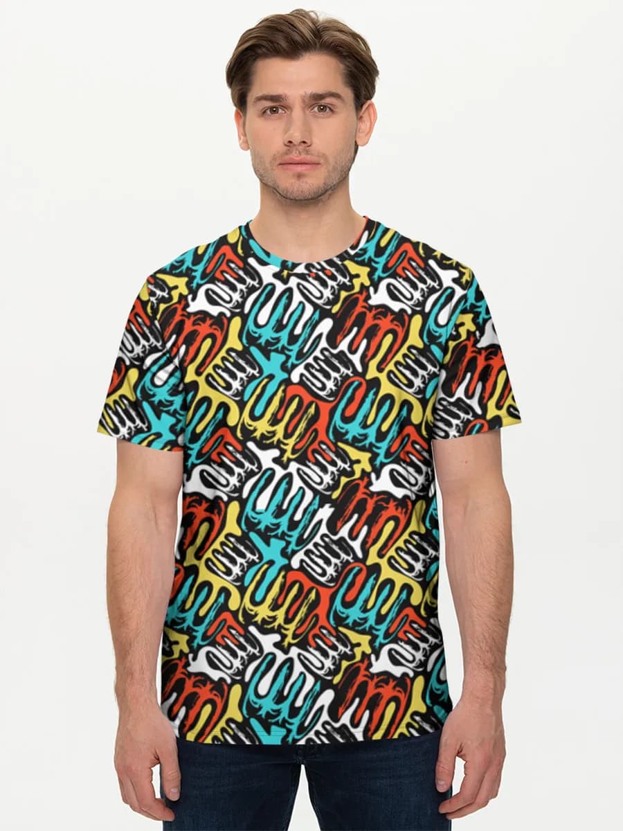 Men's basic cotton T-shirt