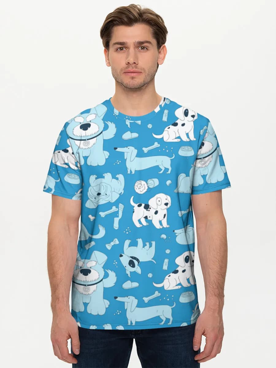 Men's basic cotton T-shirt